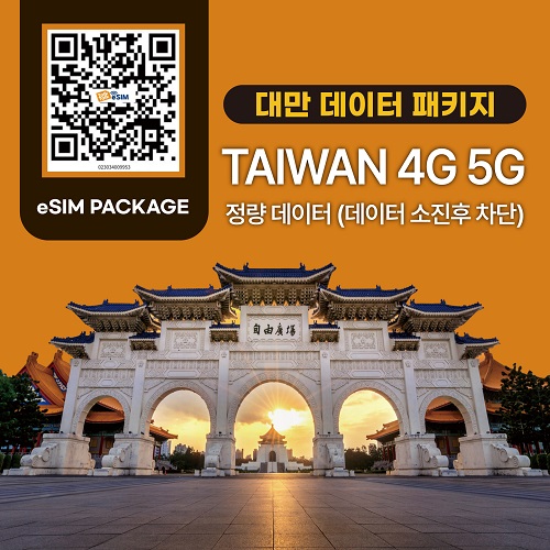 톡톡Esim : 대만 30일 제공 ( 데이터 소진 후 저속무제한 지원 )