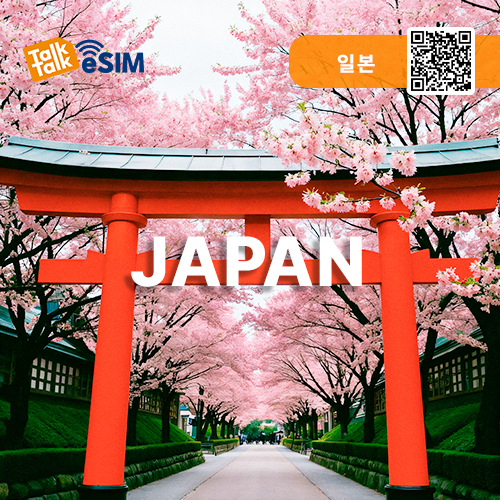 톡톡eSIM: 일본 30일간 제공