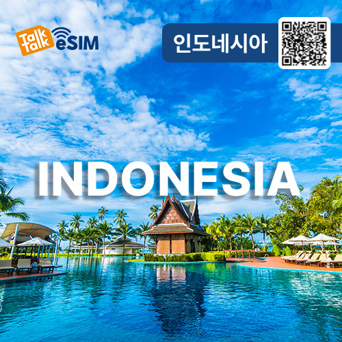 톡톡eSIM: 인도네시아 20일간 제공
