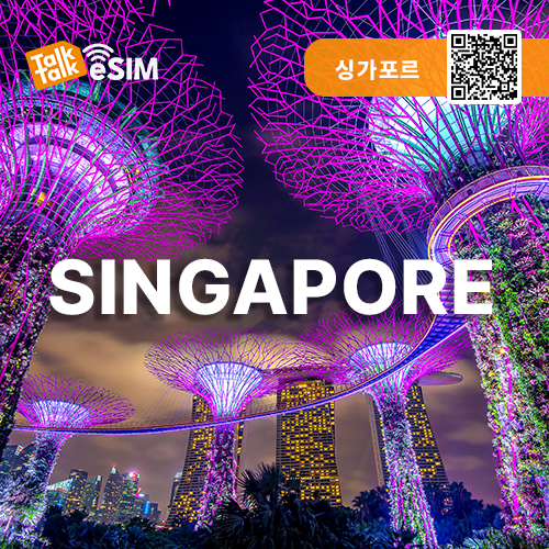 톡톡eSIM: 싱가포르 10일간 제공