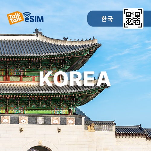 톡톡eSIM : 한국 매일 500MB 제공