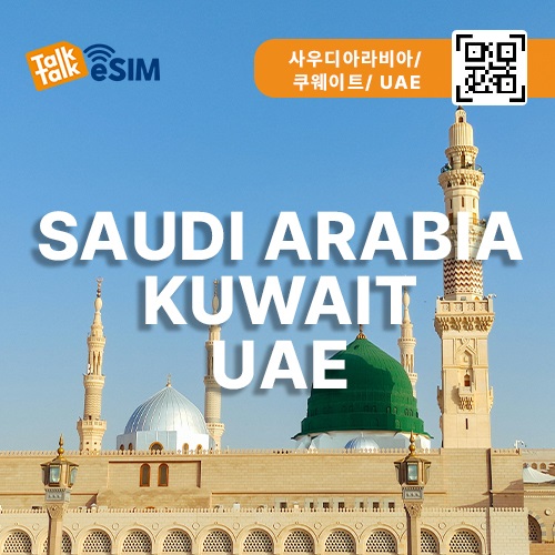 톡톡eSIM: 중동3개국 15일간 제공